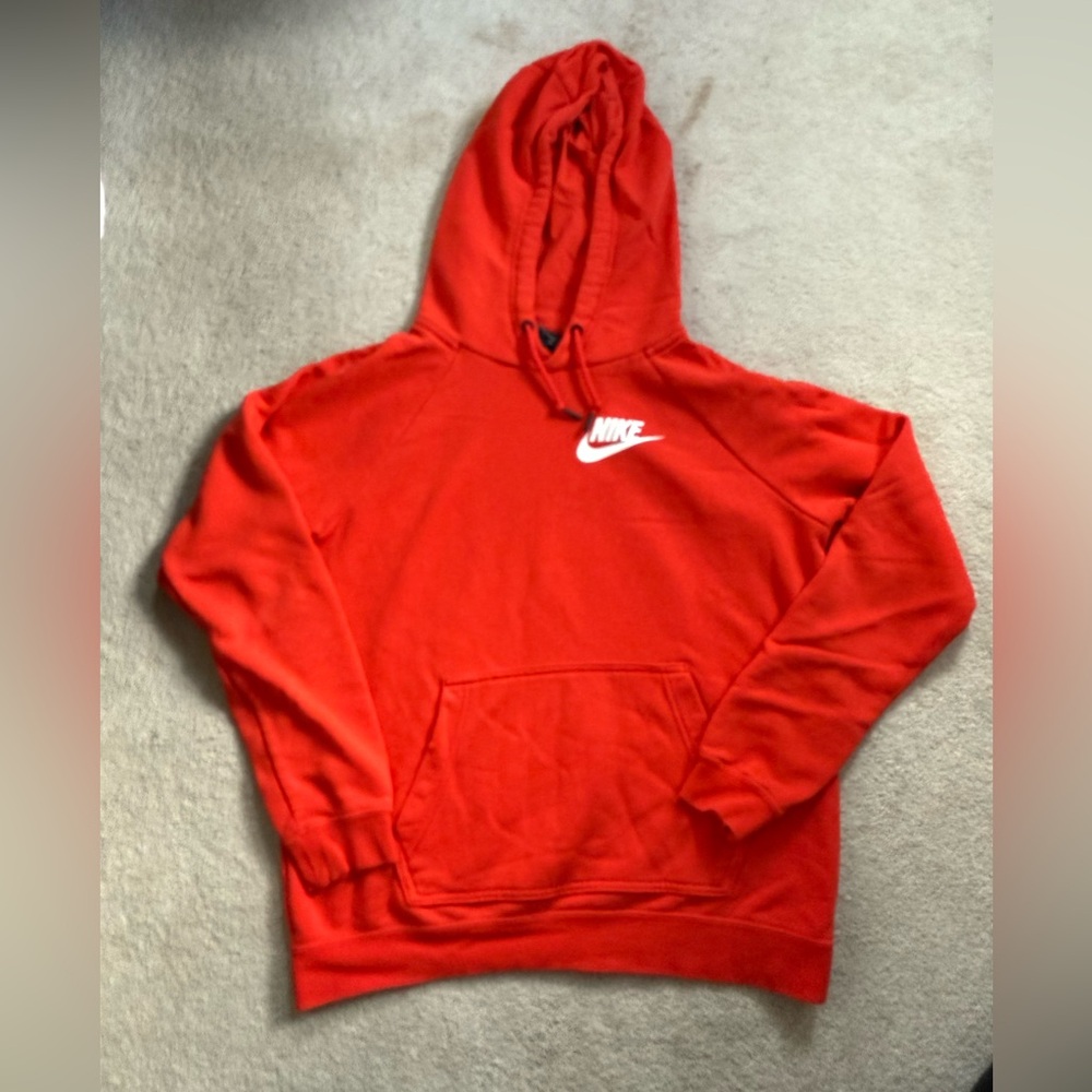 Nike Orange Hoodie